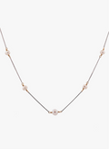 Ancient Pearl Necklace | Sterling Silver & 9kt Gold | No. 105