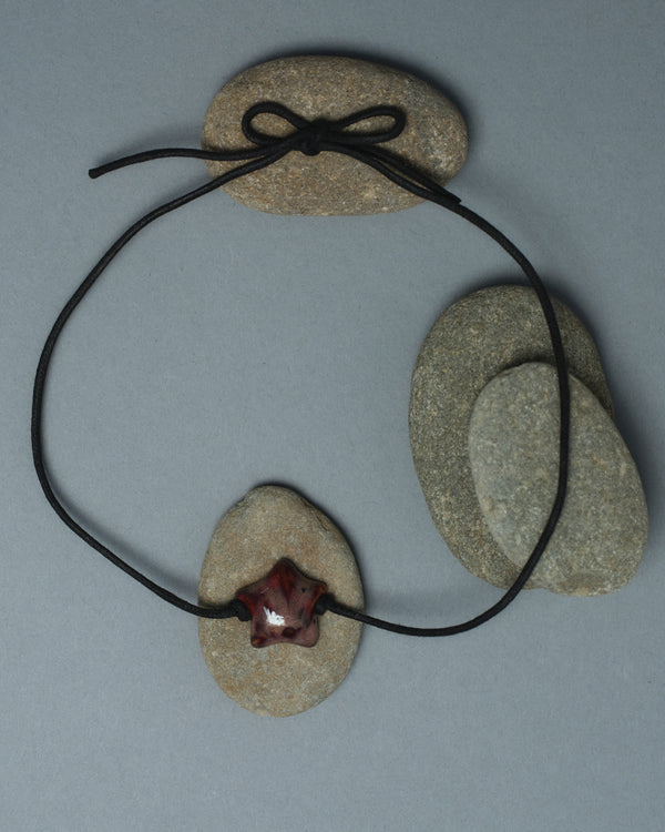 Ceramic Porcelain Necklace Starfish Choker