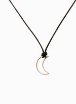 Load image into Gallery viewer, No. 019 | Crescent Charm - Sterling Silver
