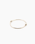 Handcrafted sterling silver hinged bangle with articulating mechanism, fine silver bracelet made in Sydney Australia