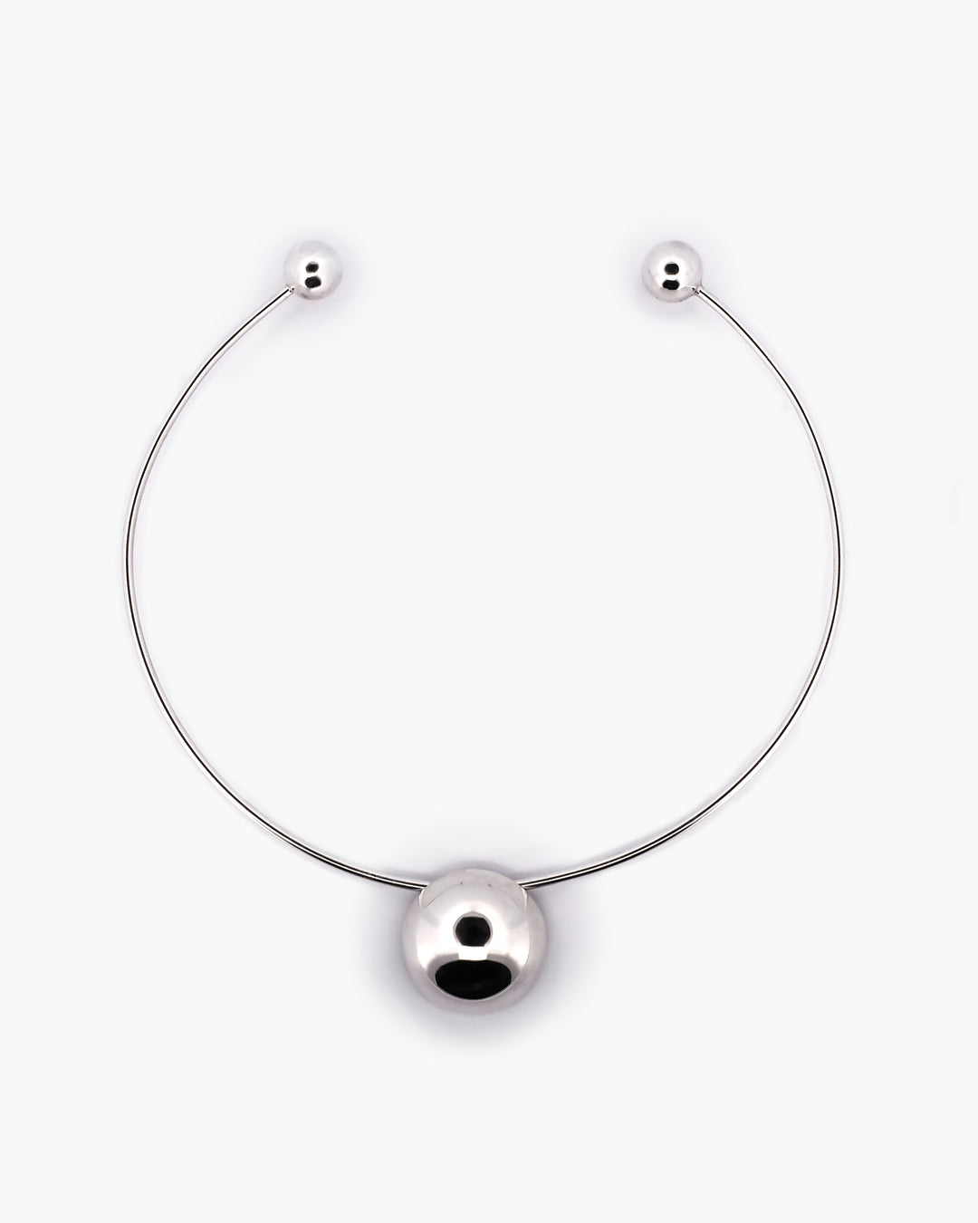 No. 111 | Orb Necklet | Sterling Silver