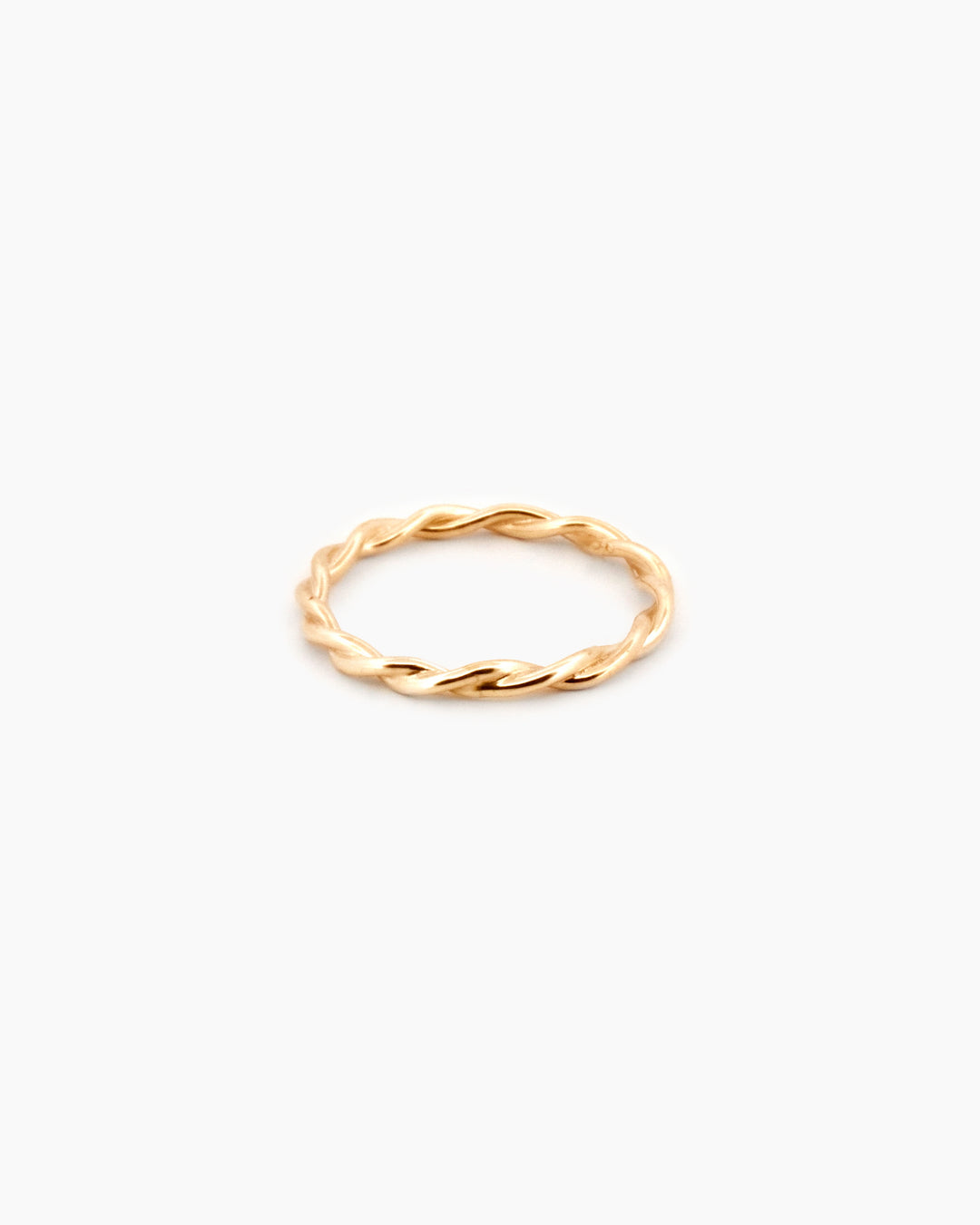 No. 008 | Rope Ring  - 9kt Gold