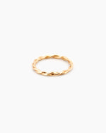 Load image into Gallery viewer, No. 008 | Rope Ring  - 9kt Gold
