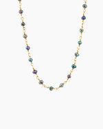 Load image into Gallery viewer, No. 005 | Black Pearl Gem Chain - 9kt Gold

