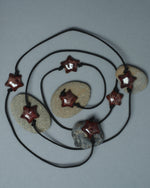 Load image into Gallery viewer, No. 026 | Ceramic Starfish Rope Belt
