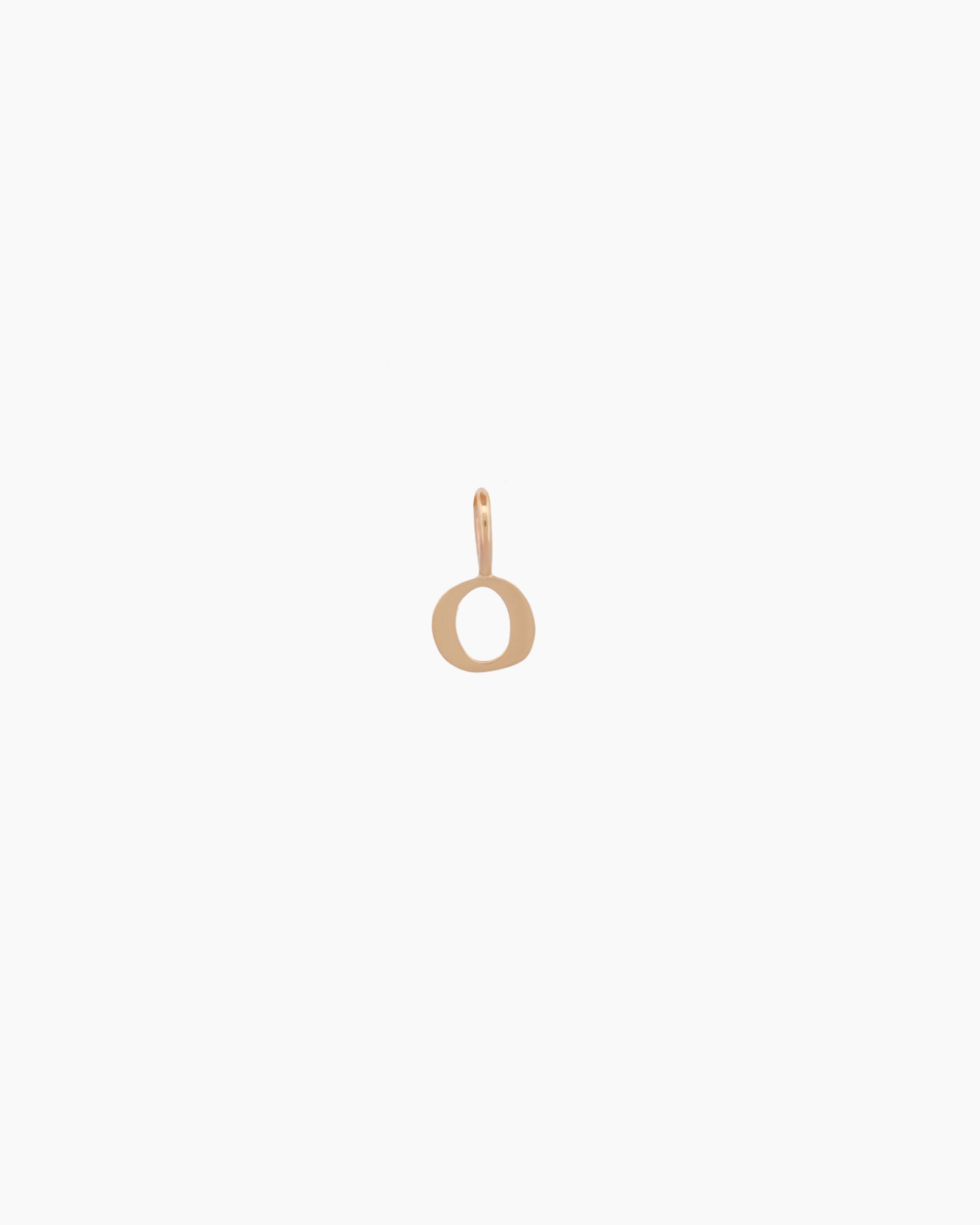 Gothic Letter Necklace | 9kt Gold