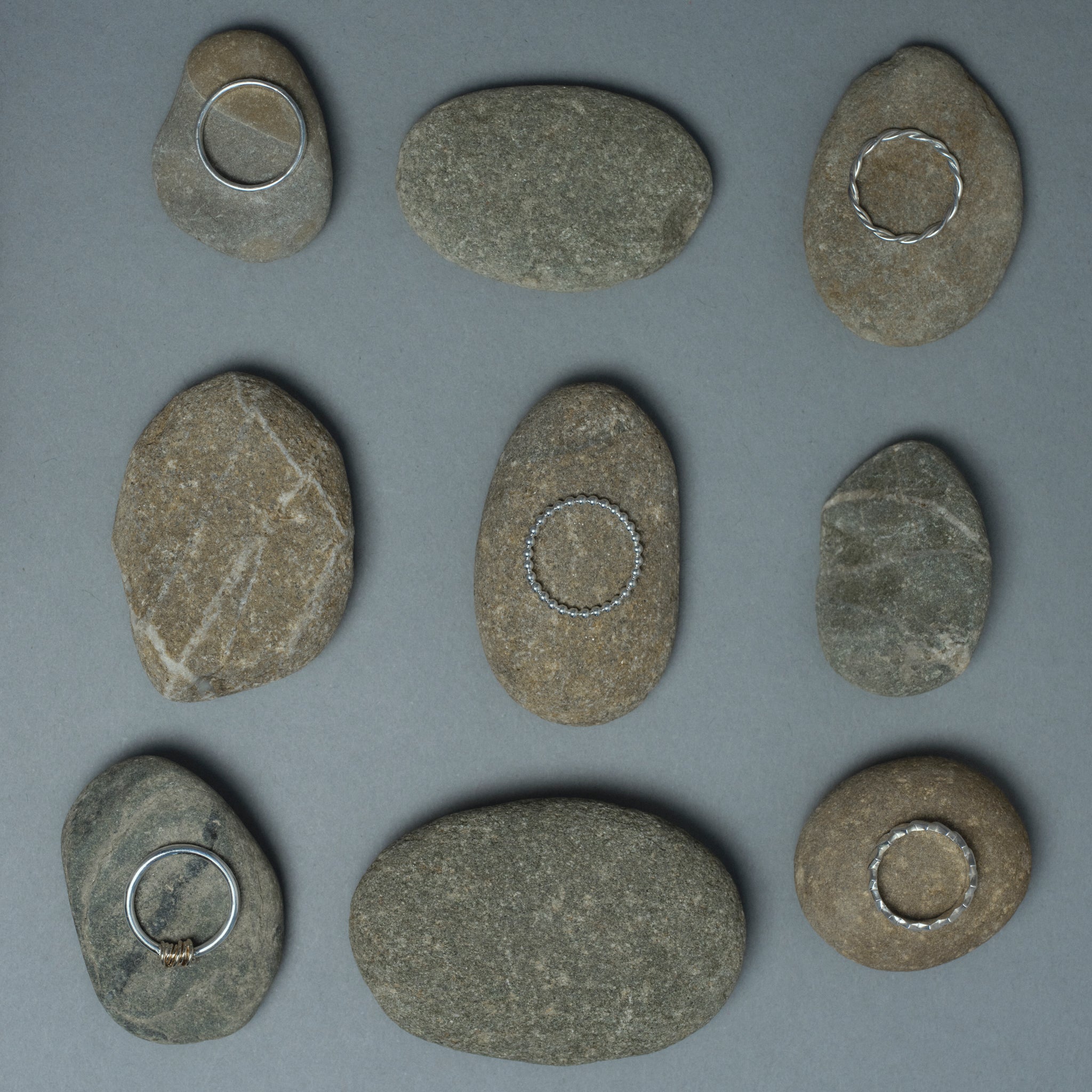 Stacking Rings Pebble campaign